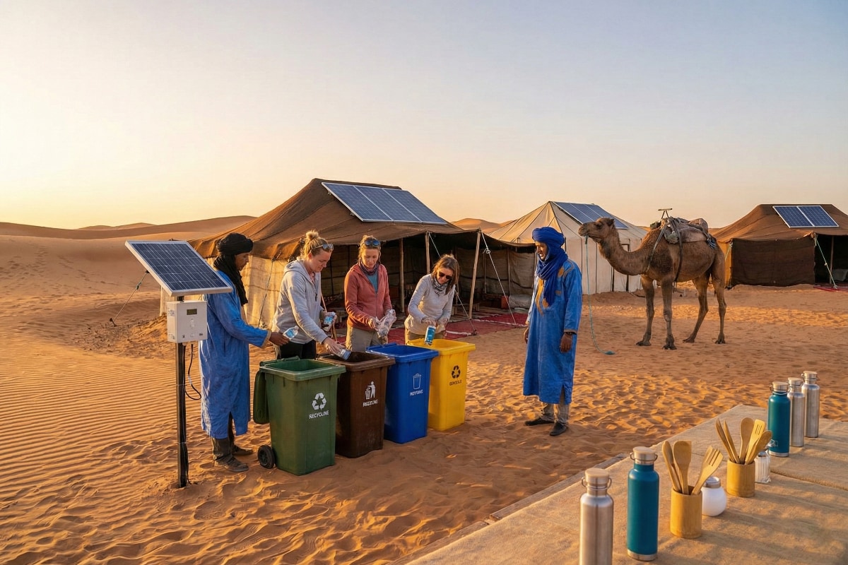 Eco-Friendly Practices in Sahara Desert Camps: A Sustainable Adventure