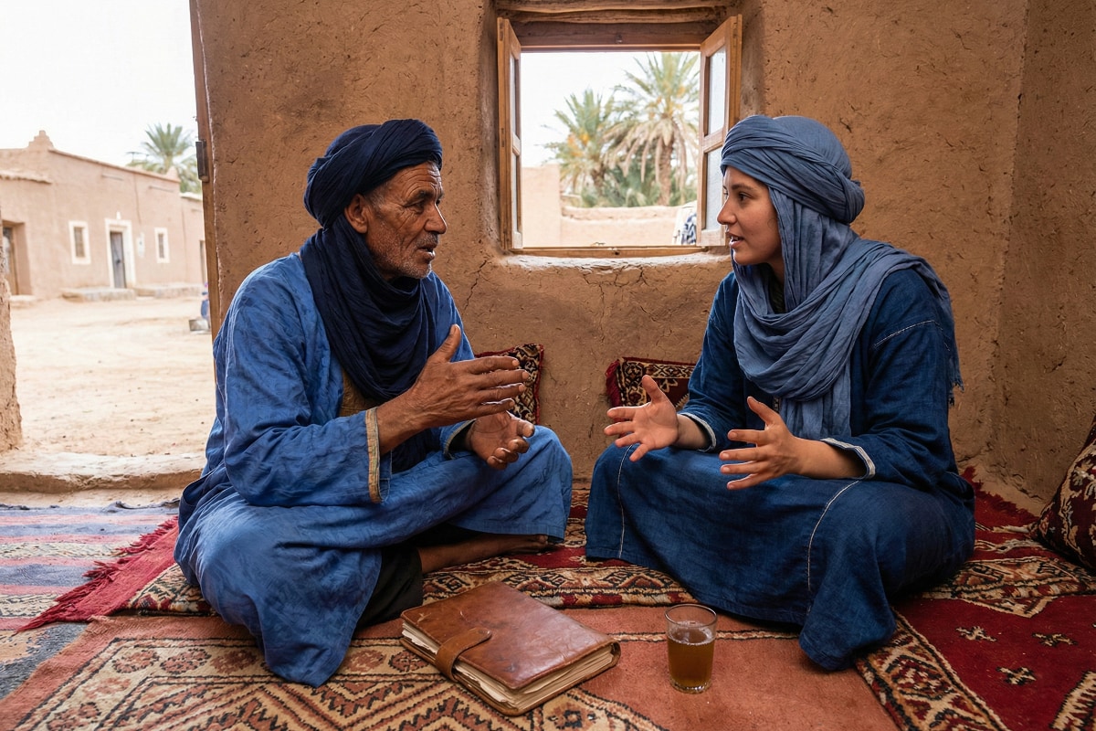 Language and Identity: The Role of Dialects in Saharan Culture