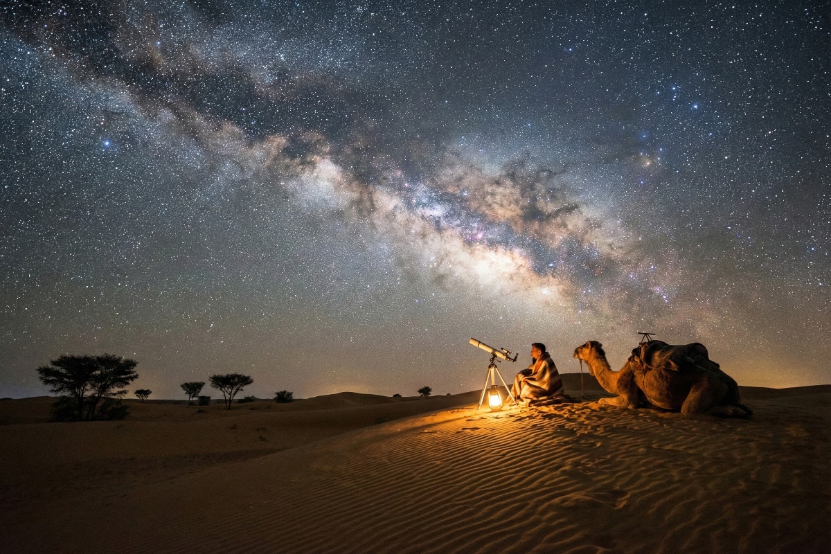 Night Sky Wonders: Stargazing in the Sahara Desert