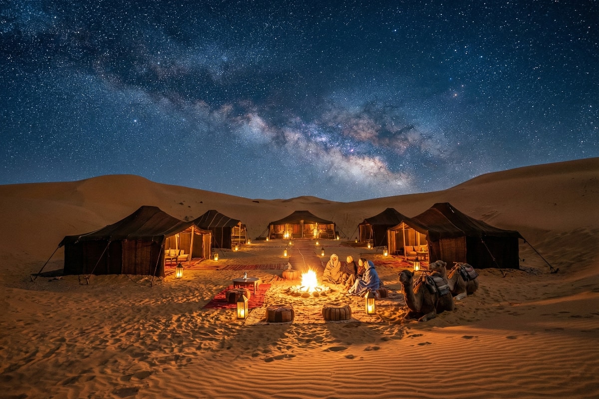 Night Under the Stars: A Guide to Camping in the Sahara