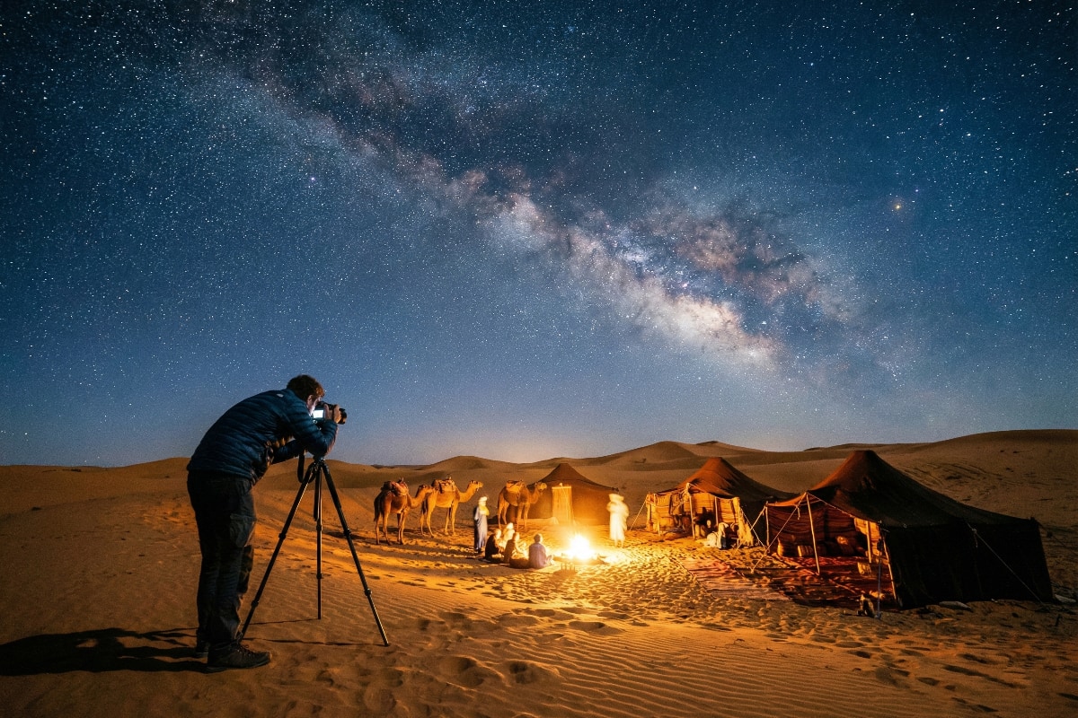 Sahara Desert Photography: Tips for Capturing Camp Magic