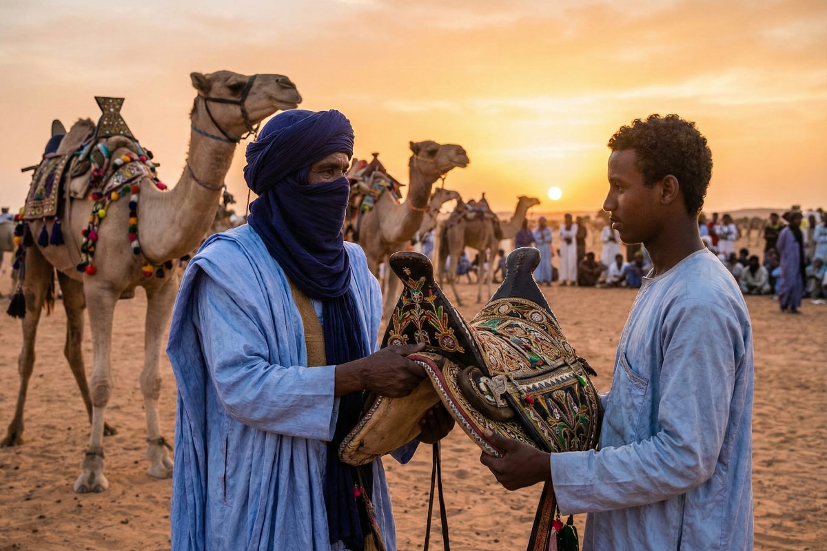 The Cultural Significance of Camels in Saharan Traditions