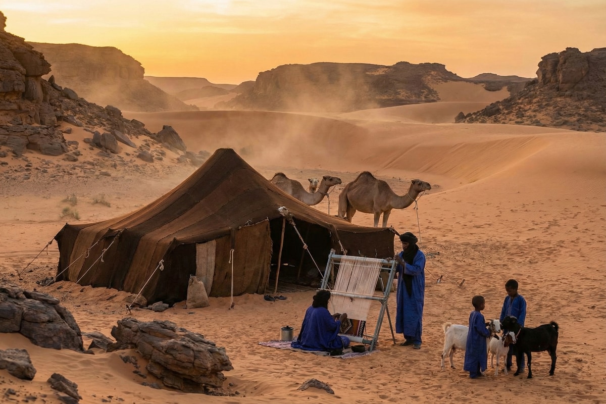 The Nomadic Lifestyle: Resilience and Adaptation in the Sahara
