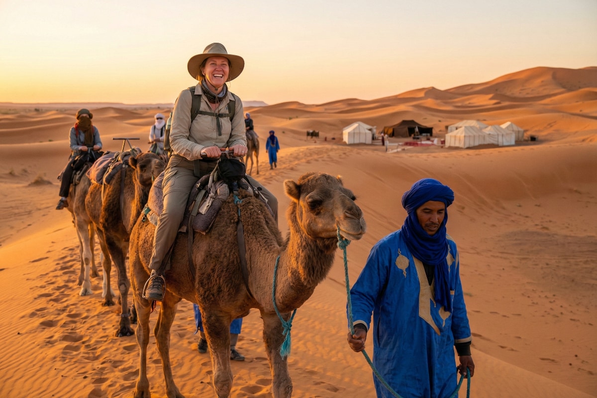 What to Expect on Your First Camel Trek in the Sahara
