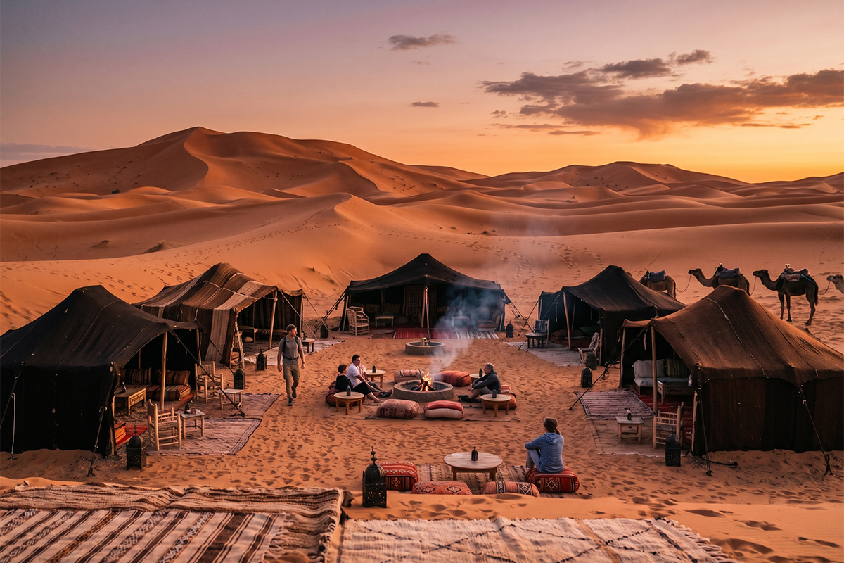 Experiencing the Heart of the Sahara: Unique Desert Camps