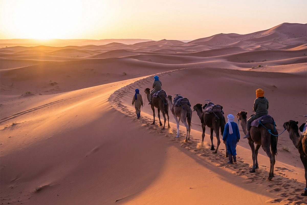 The Enchantment of Camel Trekking: A Journey Through the Sahara