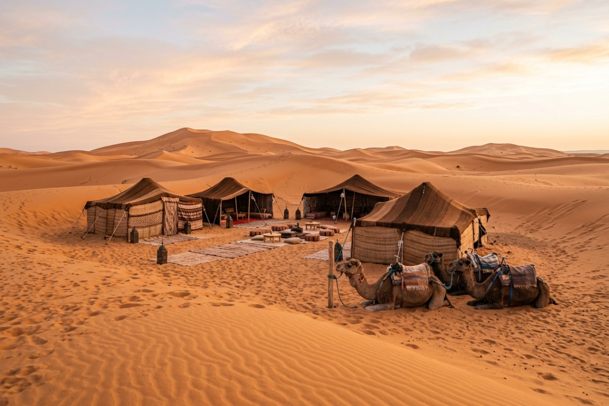Experiencing the Authenticity of Sahara Desert Camps