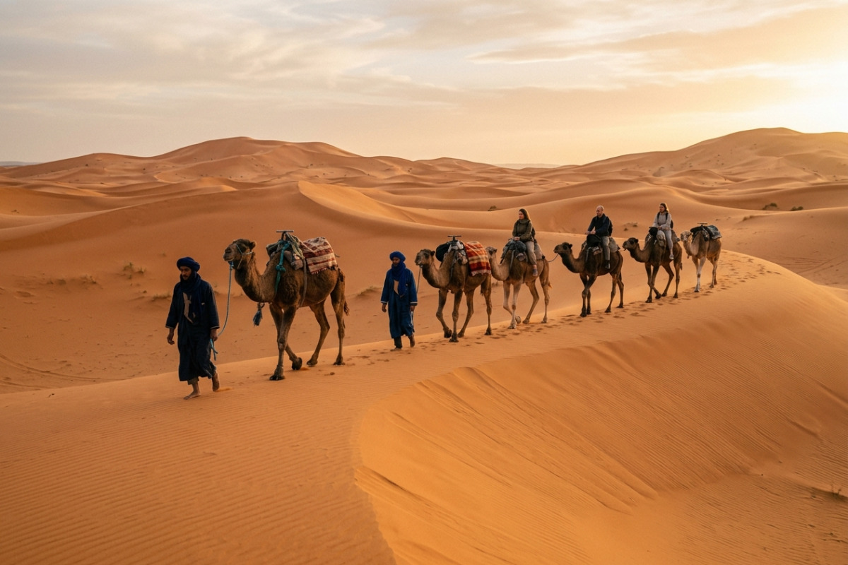 The Transformative Power of Camel Trekking in the Sahara