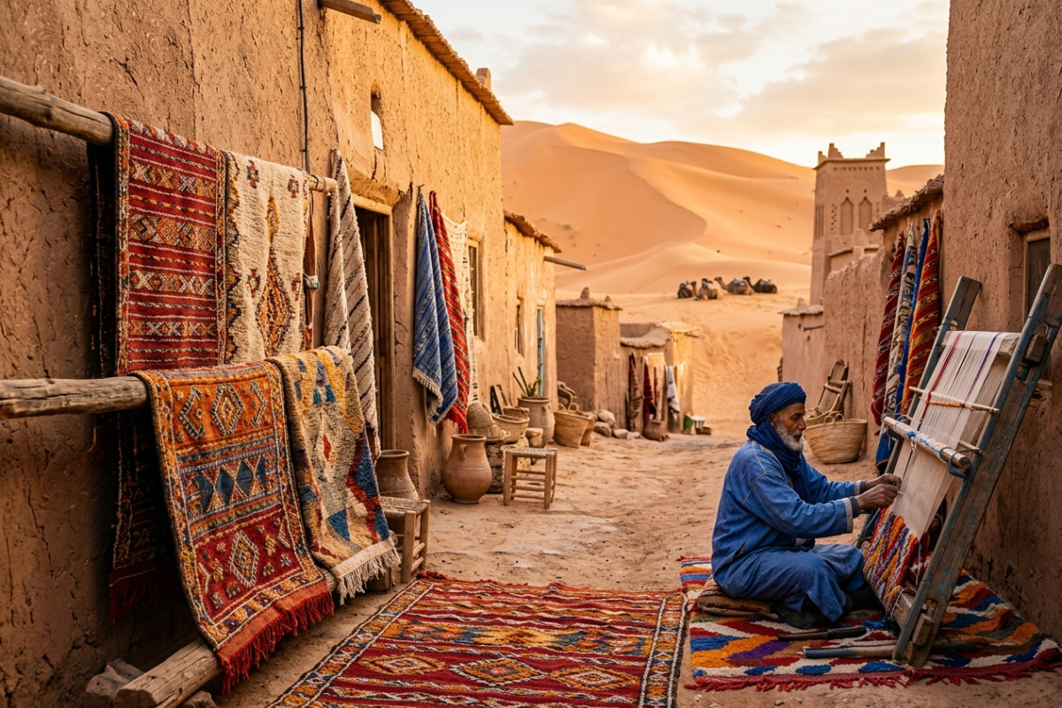 The Vibrant Cultural Mosaic of the Moroccan Sahara