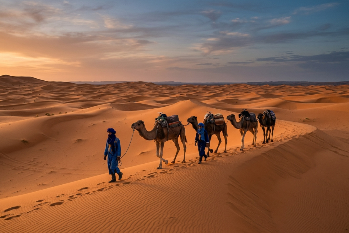 The Art of Planning a Camel Trekking Adventure in the Sahara